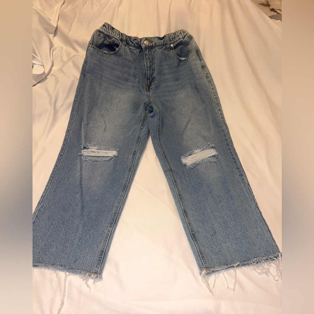 Two pairs of High rise jeans